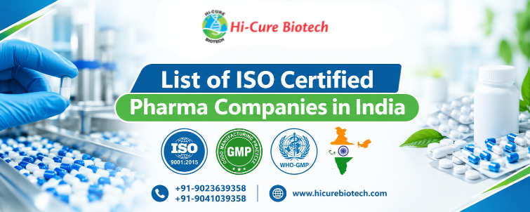List of ISO Certified Pharma Companies in India