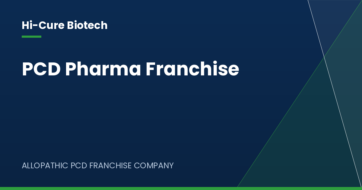 PCD Pharma Franchise