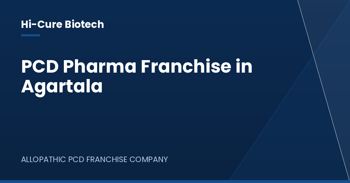 PCD Pharma Franchise in Agartala