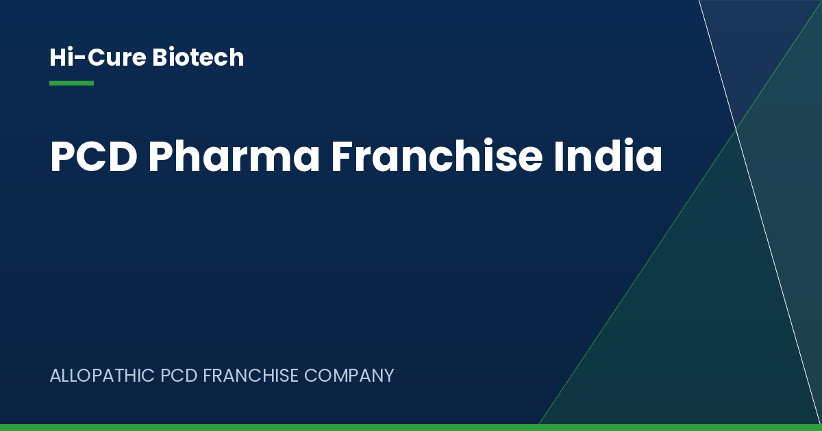 PCD Pharma Franchise India