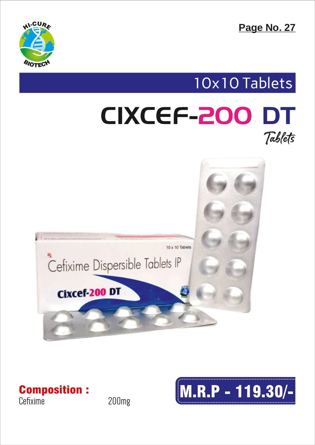 CIXCEF-200 DT