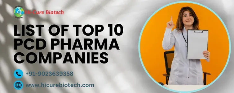List of Top 10 PCD Pharma Companies