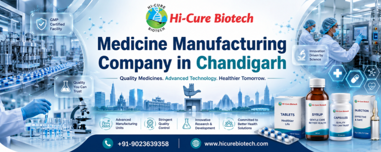 Medicine Manufacturing Company in Chandigarh